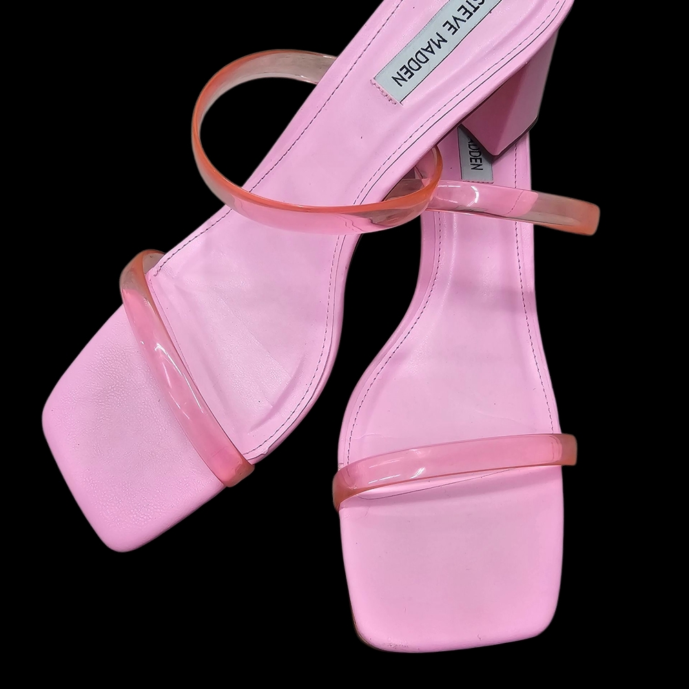 Steve Madden Blush Pink Strappy Heels